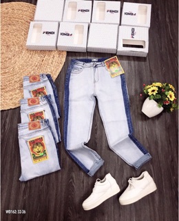 Quần jean dài 2 màu siêu chất 32-36