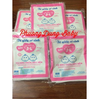 Tã giấy sơ sinh (Giấy lót phân su)