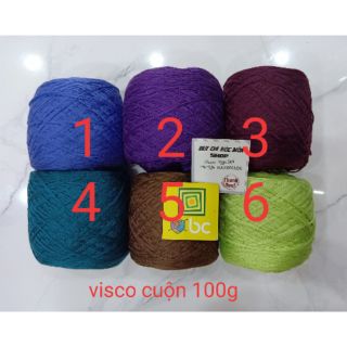 Sợi visco 16k/ cuộn 100g
