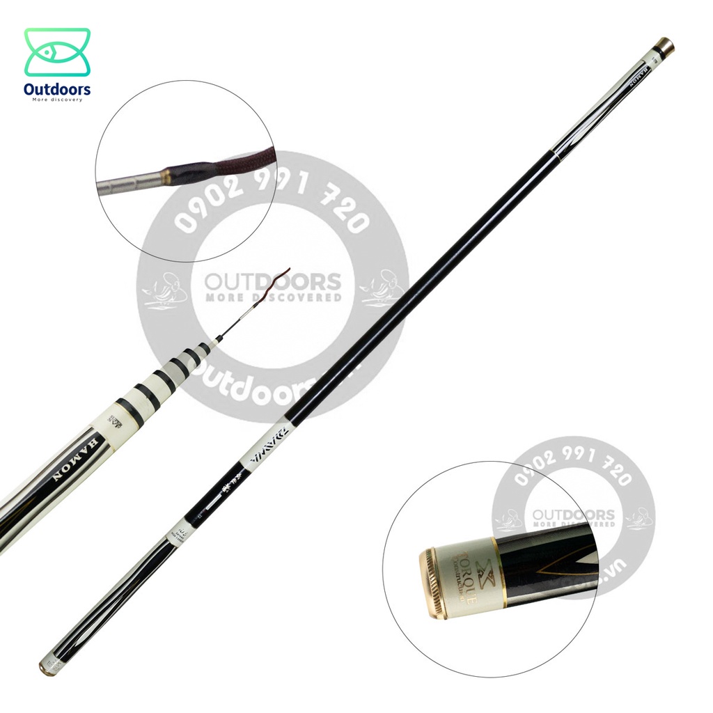 Cần câu tay Dawa Bowenli 6m3/7m2 Đọt đặc
