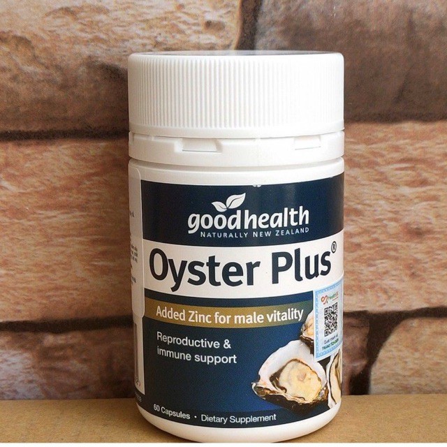 Viên uống Tinh Chất Hàu Oyster Plus Goodhealth New Zealand 60 viên