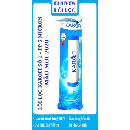 Bộ 3 Lõi Lọc Nước 123 Karofi Chính Hãng