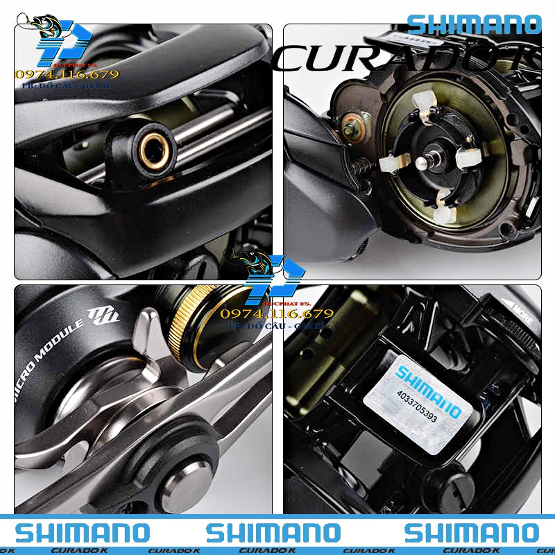 MÁY CÂU NGANG SHIMANO CURADO 201HG