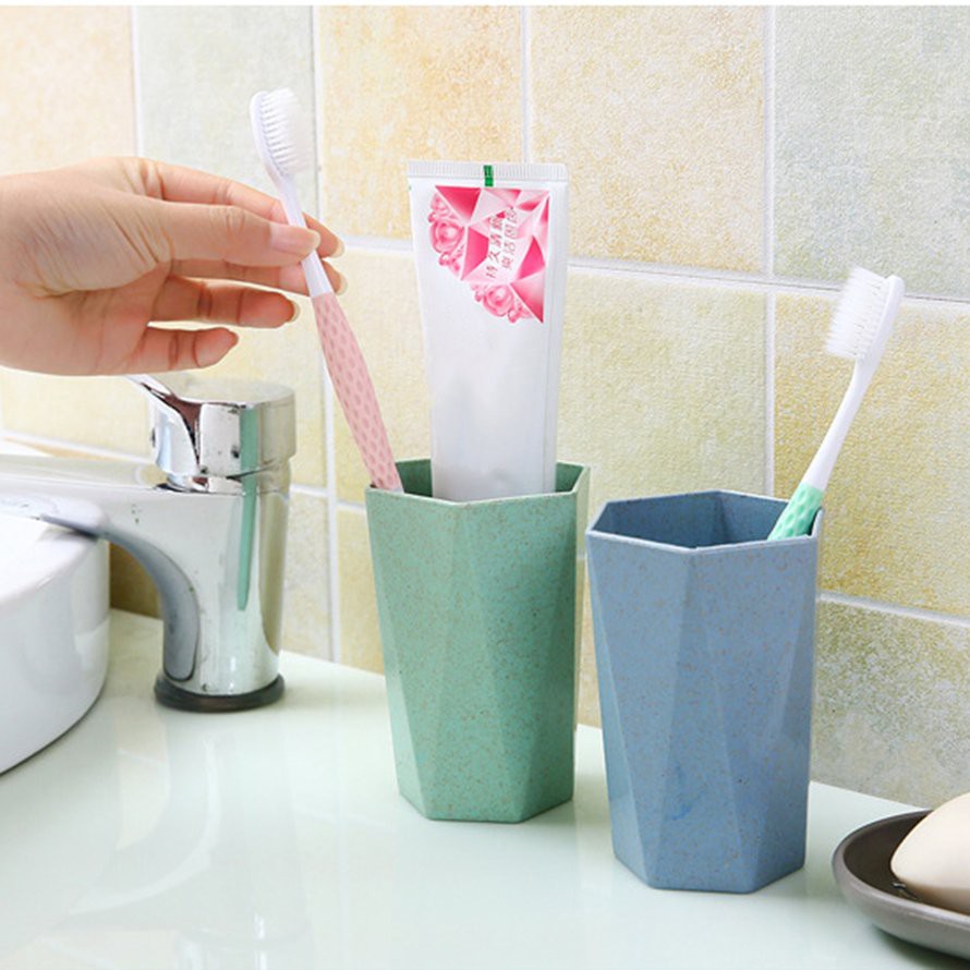 Cốc Đựng Bàn Chải Đánh Răng Bằng Chất Liệu Lúa Mạch Sáng Tạo