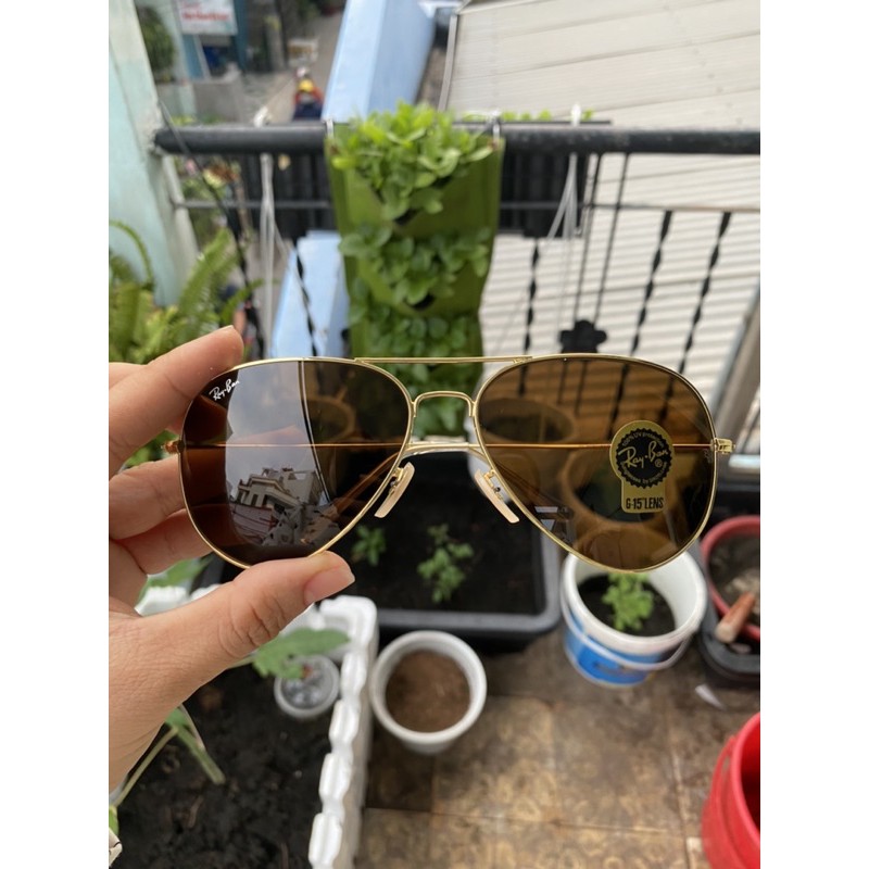 KÍNH MÁT Nam Nữ TRÒNG THỦY TINH NÂU TRÀ CAO CẤP GỌNG KIM LOẠI HOT TREND - BUSTORE | BigBuy360 - bigbuy360.vn