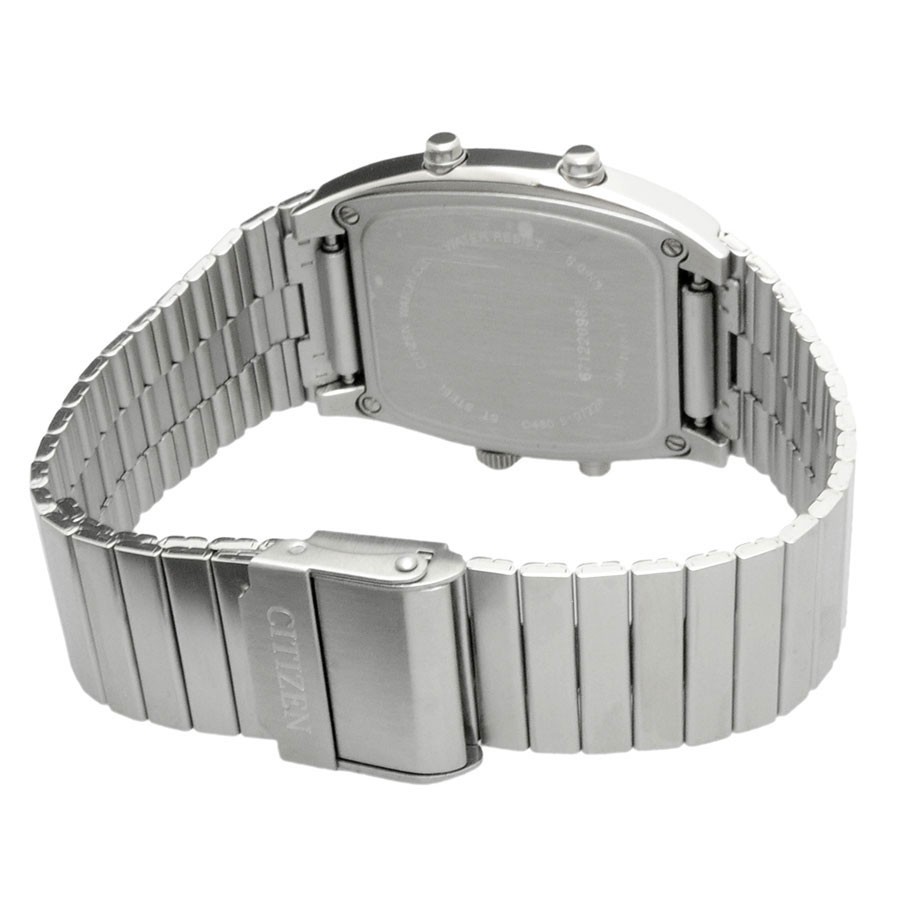 Đồng Hồ Nam Citizen Dây Thép Không Gỉ JM0540-51A - Mặt Trắng
