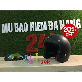 [Mũ 24h]Mũ bảo hiểm ôm đầu 3/4 tuyệt đẹp - Giá mềm - Hàng chính hãng