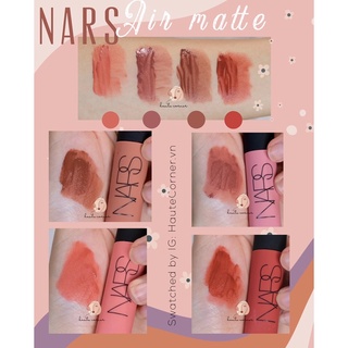 son NARS air matte lip color (swatches thật)