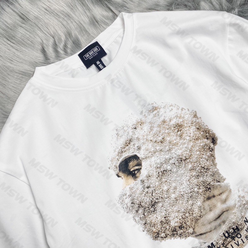 Áo thun cotton Ih Nom UhNit đầu nghiêng , T Shirt tay lỡ nam nữ unisex , MSW Town | BigBuy360 - bigbuy360.vn