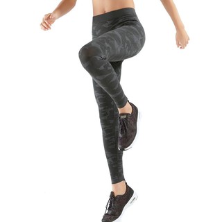 Quần tập Gym nữ , yoga họa tiết zằn ri, đen phối lưới  hông & đùi - Chất Store