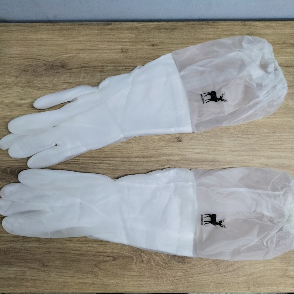 Găng Tay Cao Su Hươu Lót Nỉ Dài 46cm