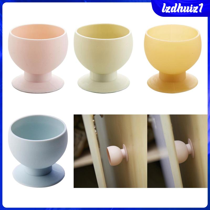 Dụng Cụ Chặn Cửa Bằng Silicone Gắn Tường An Toàn Tiện Lợi