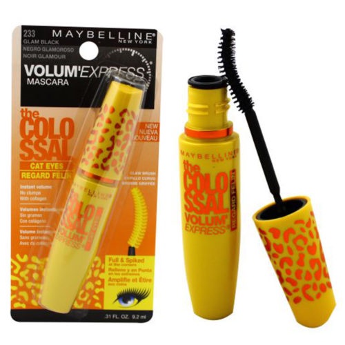 Mascara Maybelline New York The Colossal Cat Eyes Volum Express chuốt mi bền màu không trôi 10ml