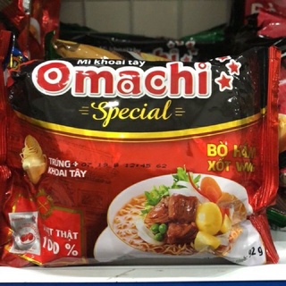 Mì Omachi Special Bò Hầm Xốt Vang 92G (Có Thịt Thật)