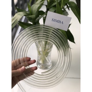 1 mét ông nhựa PVC 6 ly mềm trong suốt đa dụng phi 6mm | ống cân nước | ống hồ cá bình oxy loại dày