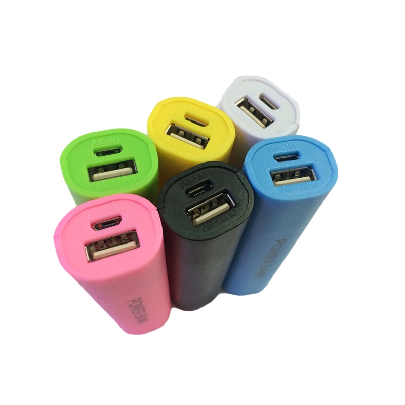 Hộp Đựng Pin Sạc Dự Phòng Usb Diy Cho Điện Thoại Di Động 1x18650