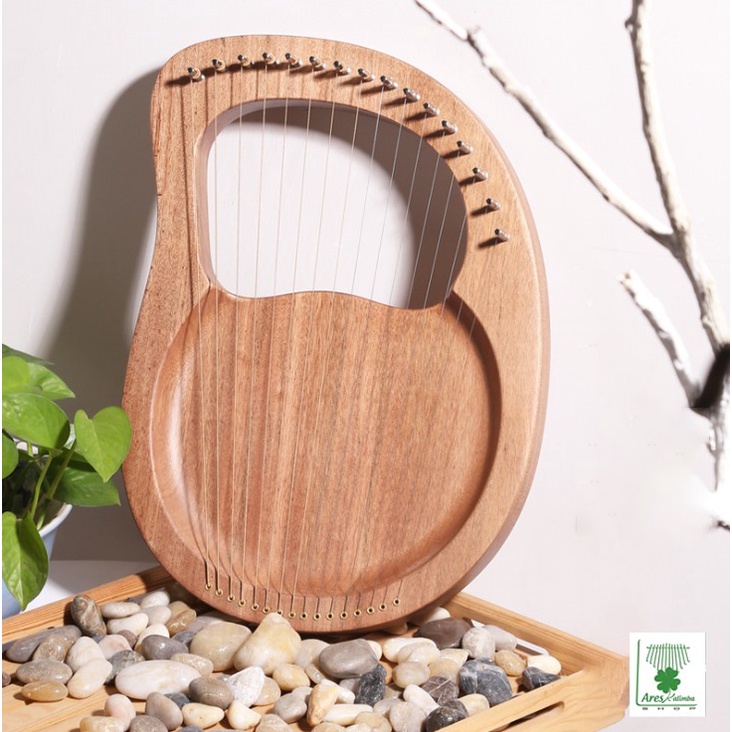 Đàn lyre 16 dây nguyên khối Anca AC-16M chính hãng - đầy đủ phụ kiện