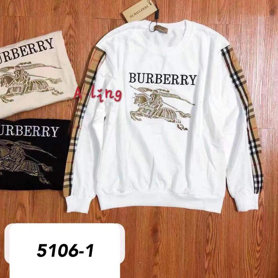 Áo Sơ Mi Dáng Dài Thêu Họa Tiết Burberry 5106