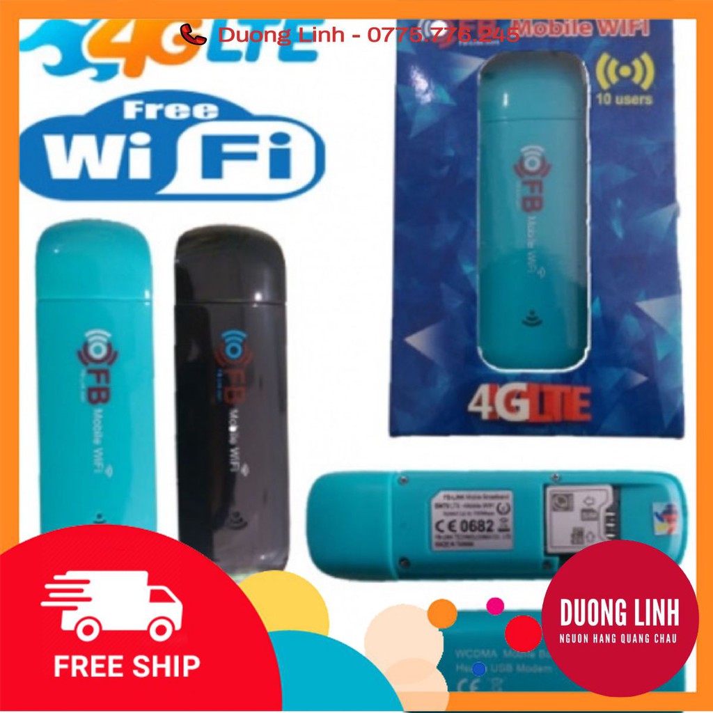 Thiết bị usb phát wifi, router wifi 4G LTE FB-Link BW79 tốc độ 150mbps