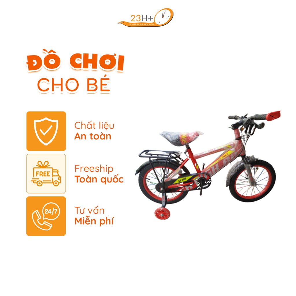 Xe Đạp Thể Thao Gh 16 Inches Cho Bé Trai Màu Đỏ