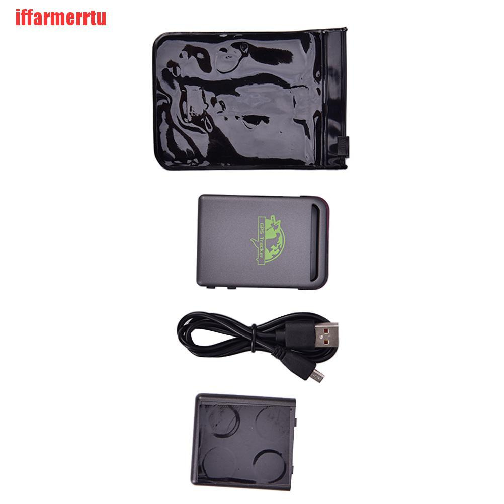 {iffarmerrtu}Portable Car GPS Tracker Personal Drone Tracking Device System TK102 Real Time HZQ