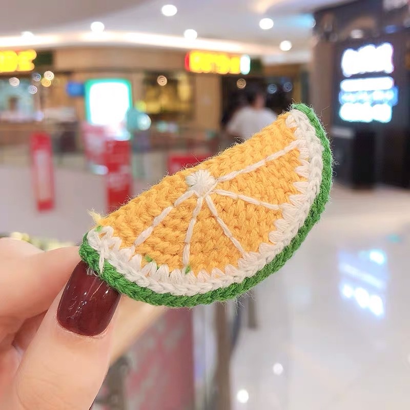 (MớI) Kẹp TóC HìNh TráI Cây Dễ Thương Cho Bé GáI
