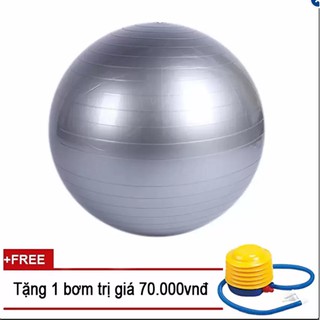 Bóng tập Yoga-Gym loại trơn +Tặng kèm bơm
