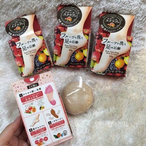 Xà Phòng Tẩy Da Chết, Giảm Chai Sạn Cho Chân, Khử Mùi Hôi Chân Pelican Foot Care Soap 80g Cosin Store