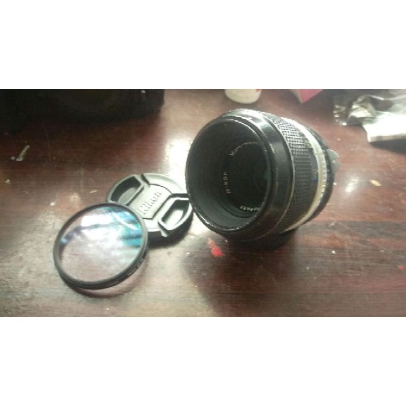 Lens Nikon MF macro 55mm f3.5 đã được mài ngàm