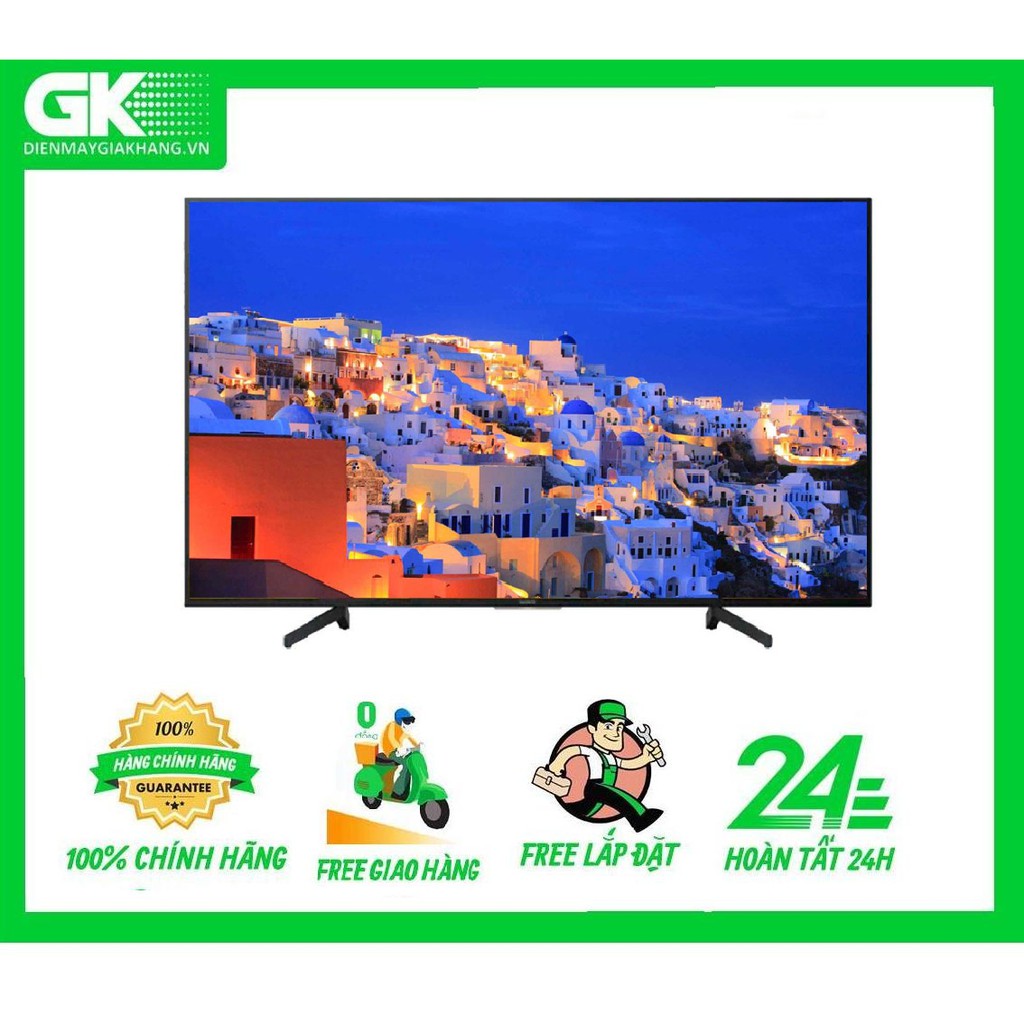 49X8000H - MIỄN PHÍ CÔNG LẮP ĐẶT - Android Tivi Sony 4K 49 inch KD-49X8000H Mới 2020