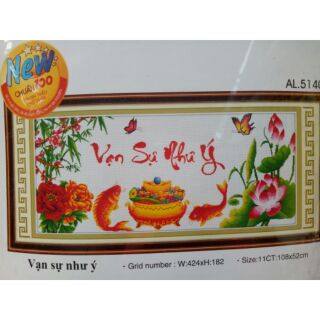 Tranh thêu vạn sự như ý 51400