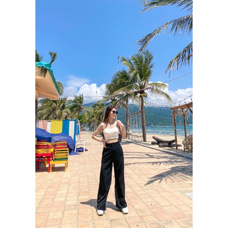 Quần suông đen ❤️FREESHIP ❤️(ảnh thật/sẵn) | BigBuy360 - bigbuy360.vn