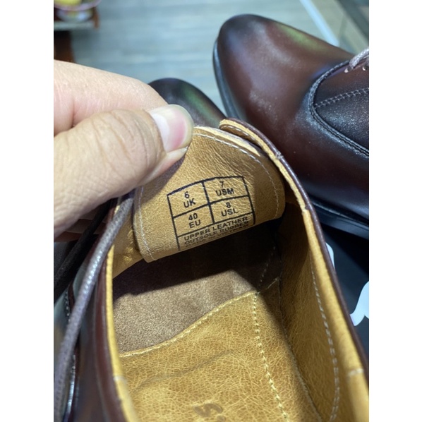 Giày Tây cột dây nam