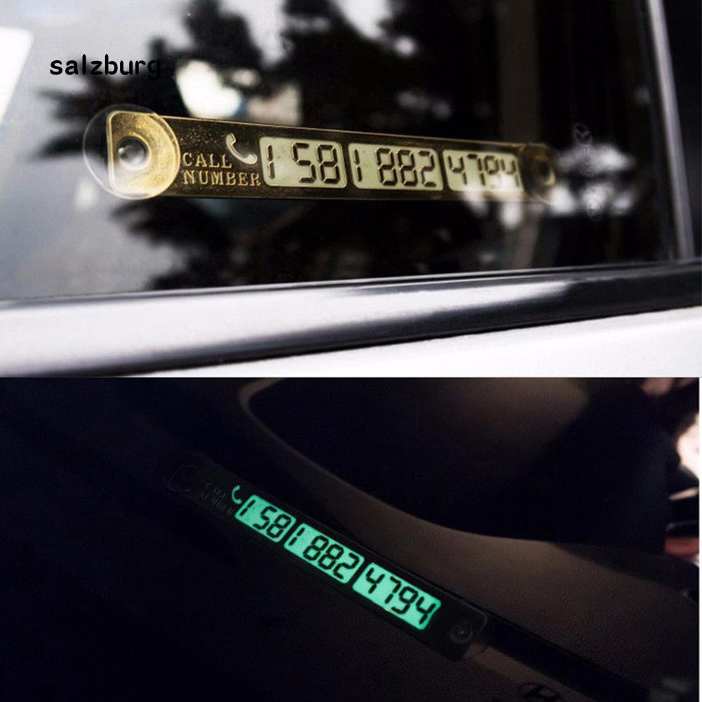 Bảng số điện thoại đỗ xe tạm thời cho xe hơi