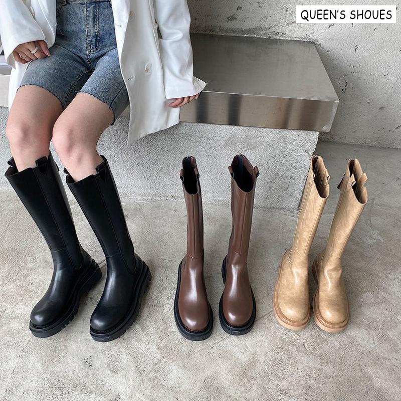 Giày Bốt Cổ Cao Thời Trang Dành Cho Nữ