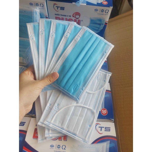 [Chính Hãng] Khẩu Trang Y Tế BUSH Hàng Công Ty (50PSC/1Hộp)