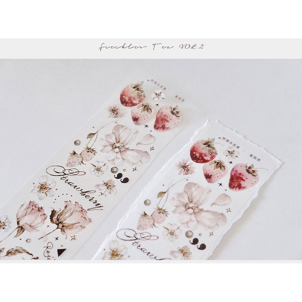 Minyi.corner - Freckles tea - Mẫu Roses and Berries 1 chu kì