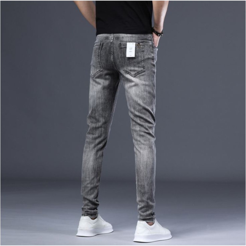 Quần jean nam co giãn cao cấp ống suông | BigBuy360 - bigbuy360.vn