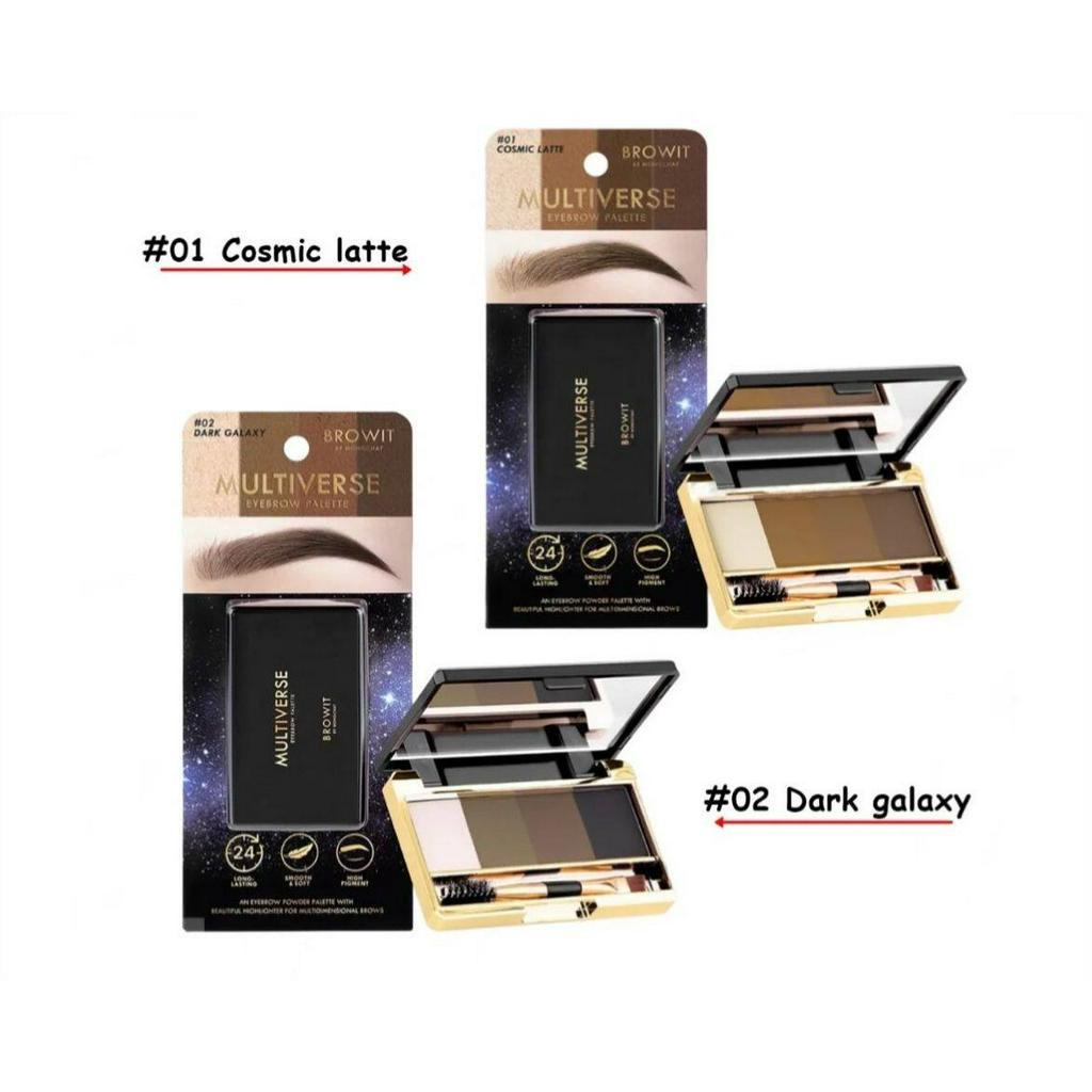 Bột tán mày Browit Multiverse Eyebrow Palette By Nongchat