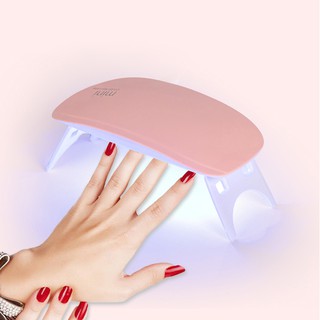 Máy hơ gel mini, máy làm móng tay chân sấy khô sơn đèn LED đẹp sang trọng