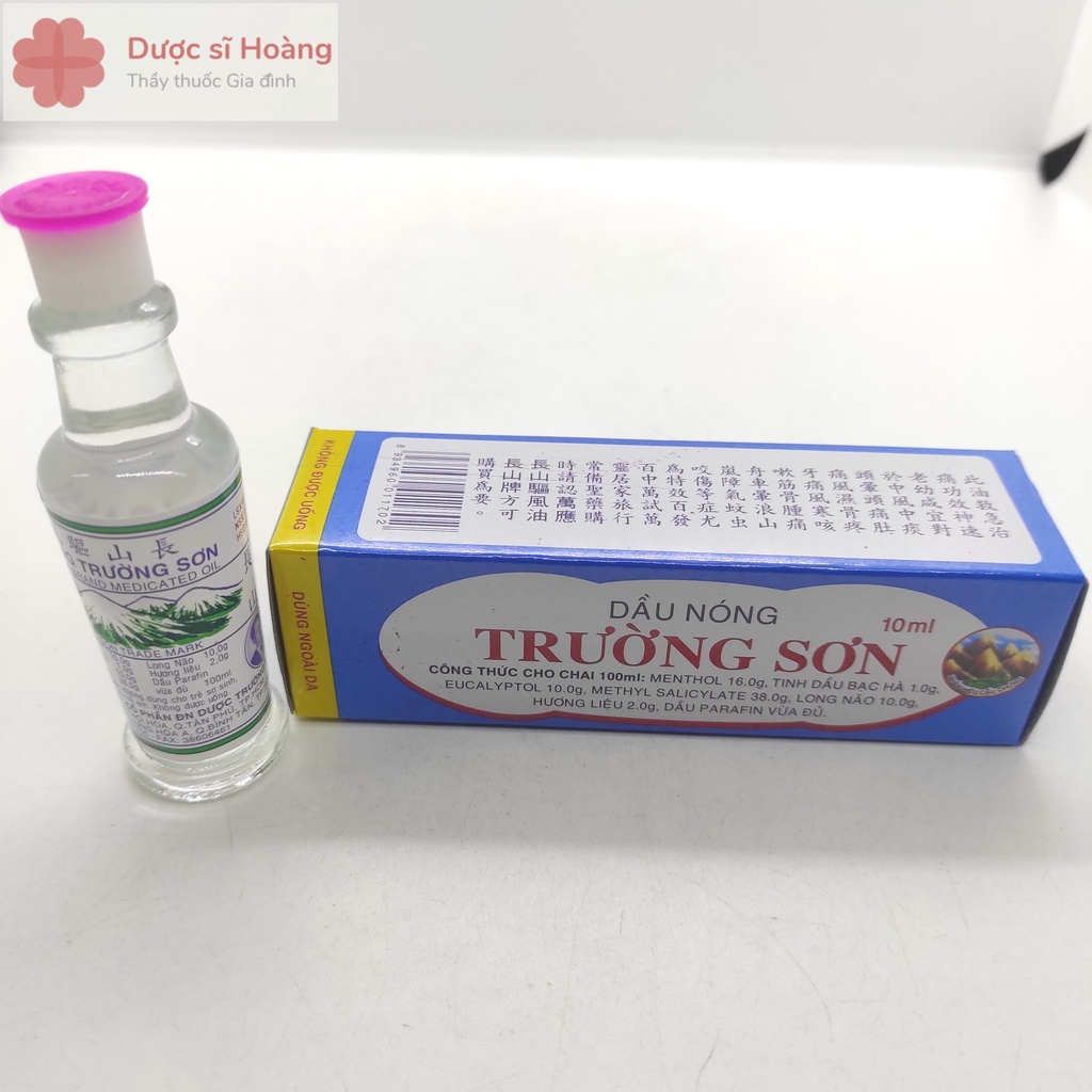 Dầu nóng Trường Sơn 10ml