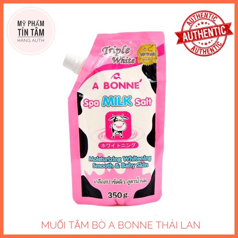 Muối tắm sữa Bò tẩy tế bào chết A Bonne Thái Lan