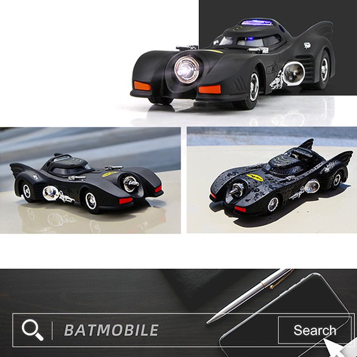 Mô Hình Ô Tô Siêu Xe Batman . Tỉ lệ 1:38 bằng hợp kim. Có bánh đà