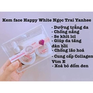 Bộ xà bông màu trắng white nano thái lan