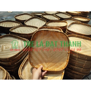 Bán mẹt tre vuông trang trí - mẹt tre hun khói giá rẻ
