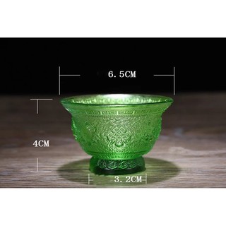 Chén Cúng Lưu Ly Nhỏ-Trung.