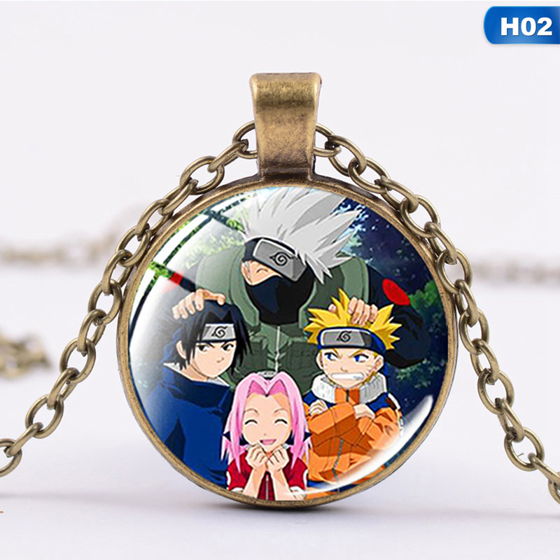Dây Chuyền Mặt Hình Con Mắt Trong Phim Hoạt Hình Naruto