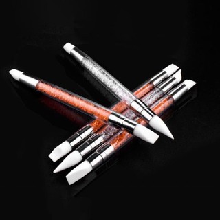 Bút đẩy stick silicon 2 đầu
