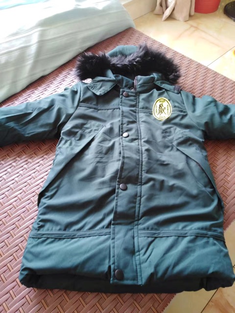 Áo Khoác Phao Dáng Dài Bé Trai Và Thanh Niên 1m15-1m65