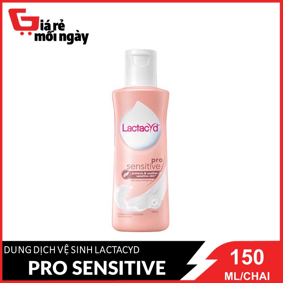 Dung Dịch Vệ Sinh Phụ Nữ Lactacyd Pro Sensitive 150ml